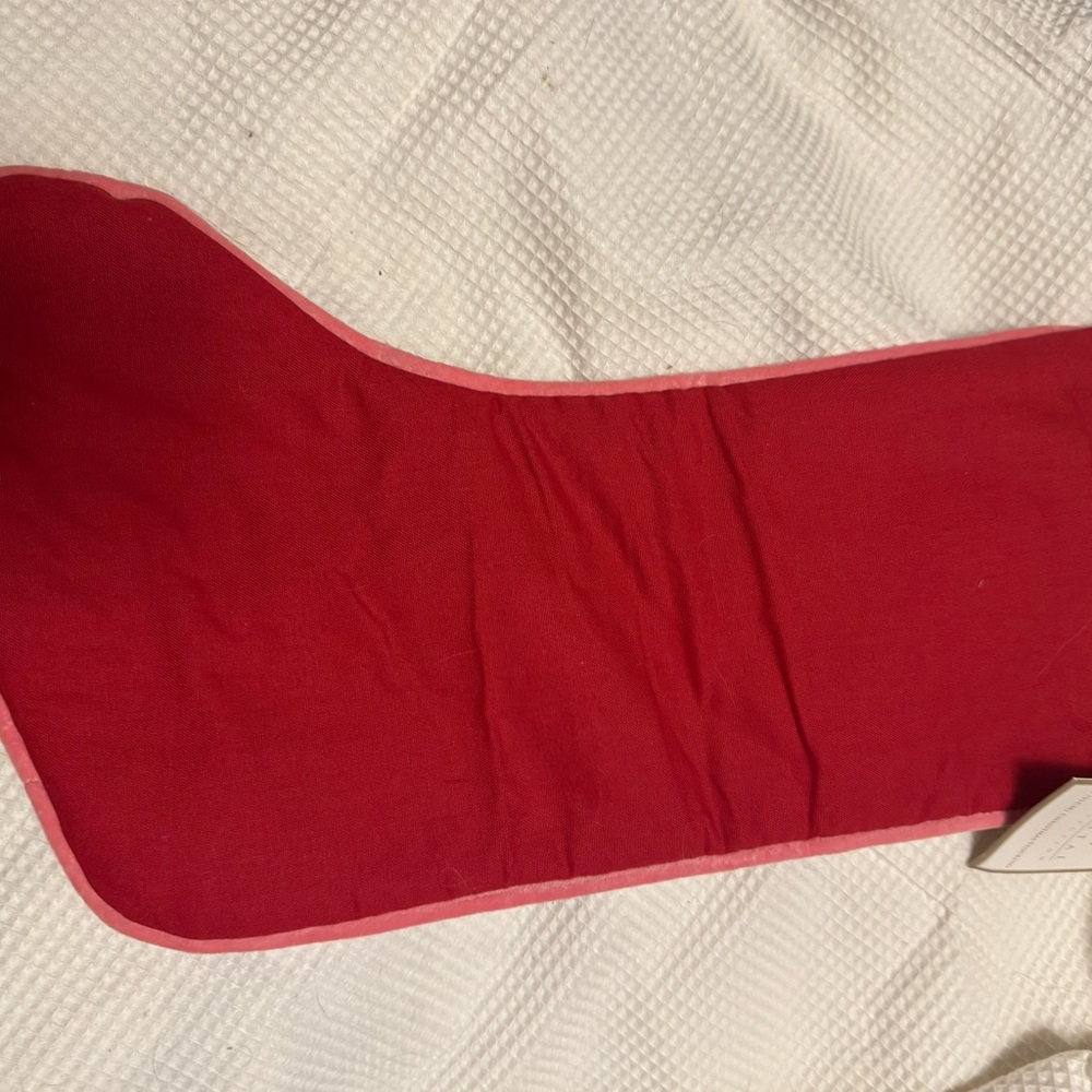 Whimsical Flamingo Christmas Holiday Stocking - Picture 4 of 4